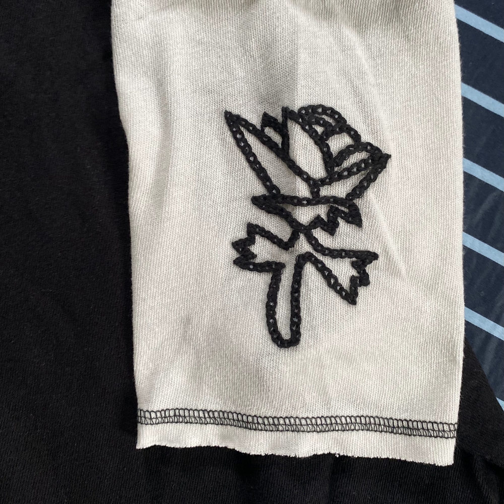 FREE PEOPLE | Embroidered Raglan Tee - Picture 9 of 12